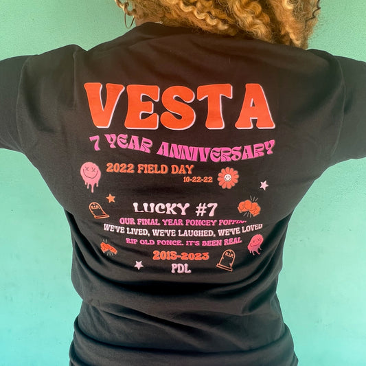 VESTA Fitboxing 7 Year Anniversary Tee - SOLD OUT!