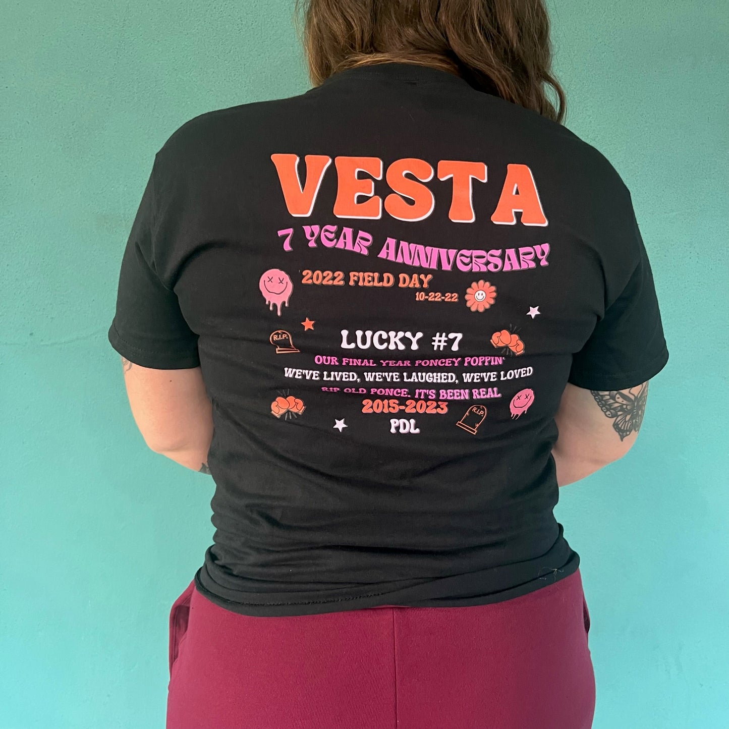 VESTA Fitboxing 7 Year Anniversary Tee - SOLD OUT!
